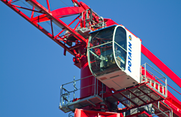 photography of Coast Crane building a crane near 6th and Yukon by Graham Collins
